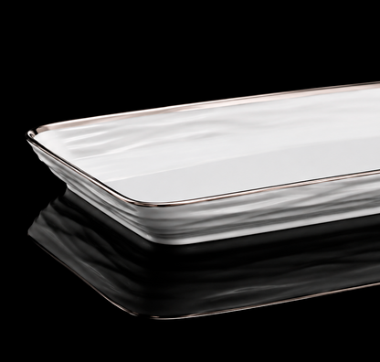 Bandeja Premium Porcelana de lujo | Colección Origen | Porcelana de alta calidad | Edición limitada