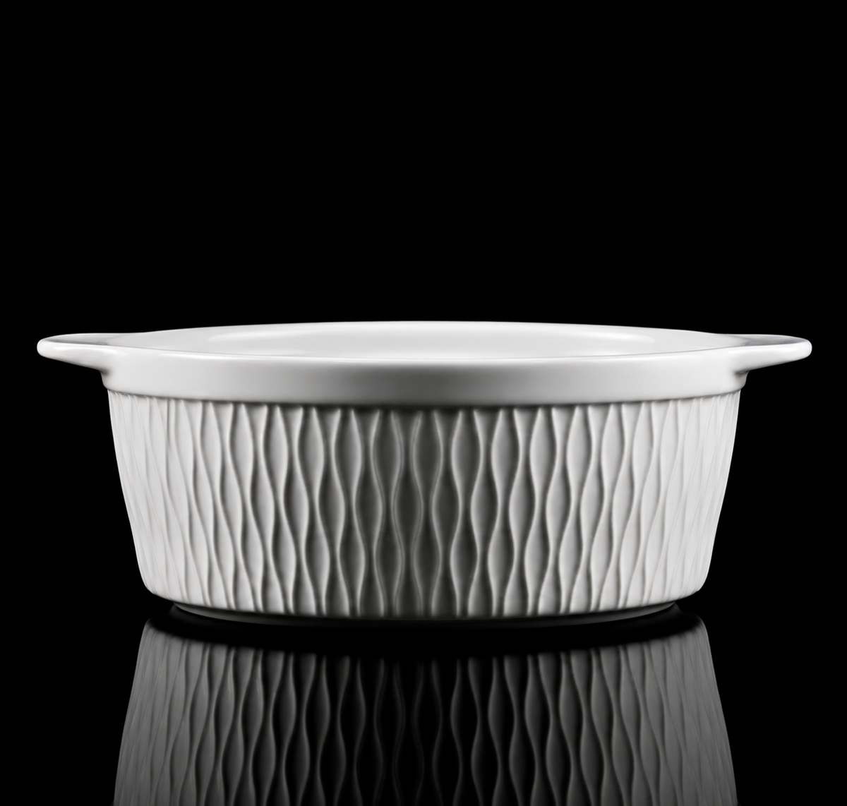 Cacerola Premiun| Porcelana de lujo | Colección Origen | Diseño Texturizado | Edición limitada