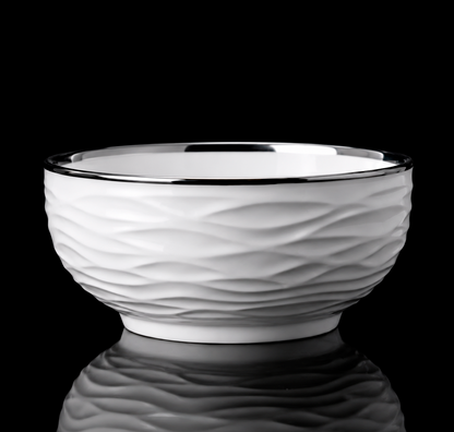 Plato hondo | Porcelana de lujo |  Colección Origen | Porcelana de alta calidad |  Edición limitada