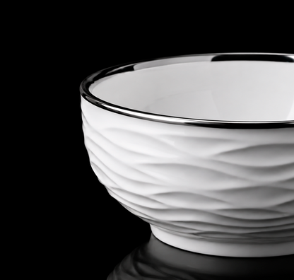 Plato hondo | Porcelana de lujo |  Colección Origen | Porcelana de alta calidad |  Edición limitada