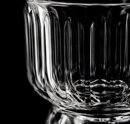 Vaso Premium Cristal  de lujo | Colección Origen | Diseño Texturizado | Edición limitada